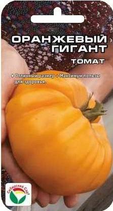Томат Оранжевый гигант (Сиб сад)