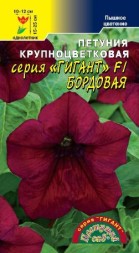 Петуния Гигант F1 Бордовая крупноцветковая ЦС